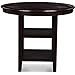 5-piece Outdoor Counter Height Dining Set, Ebony - Tuesday Morning-Dining Sets