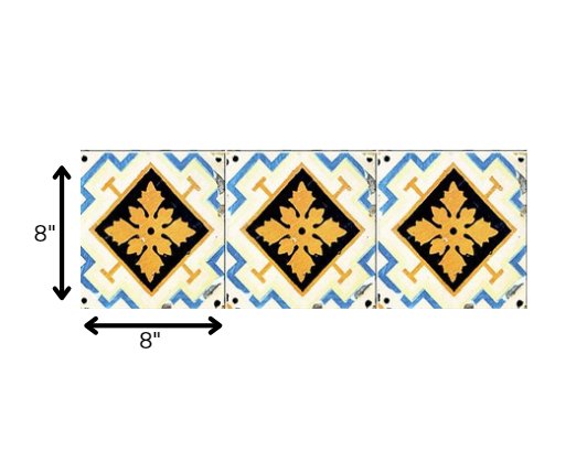 8" x 8" Gold Snowflake Peel and Stick Removable Tiles - Tuesday Morning-Peel and Stick Tiles