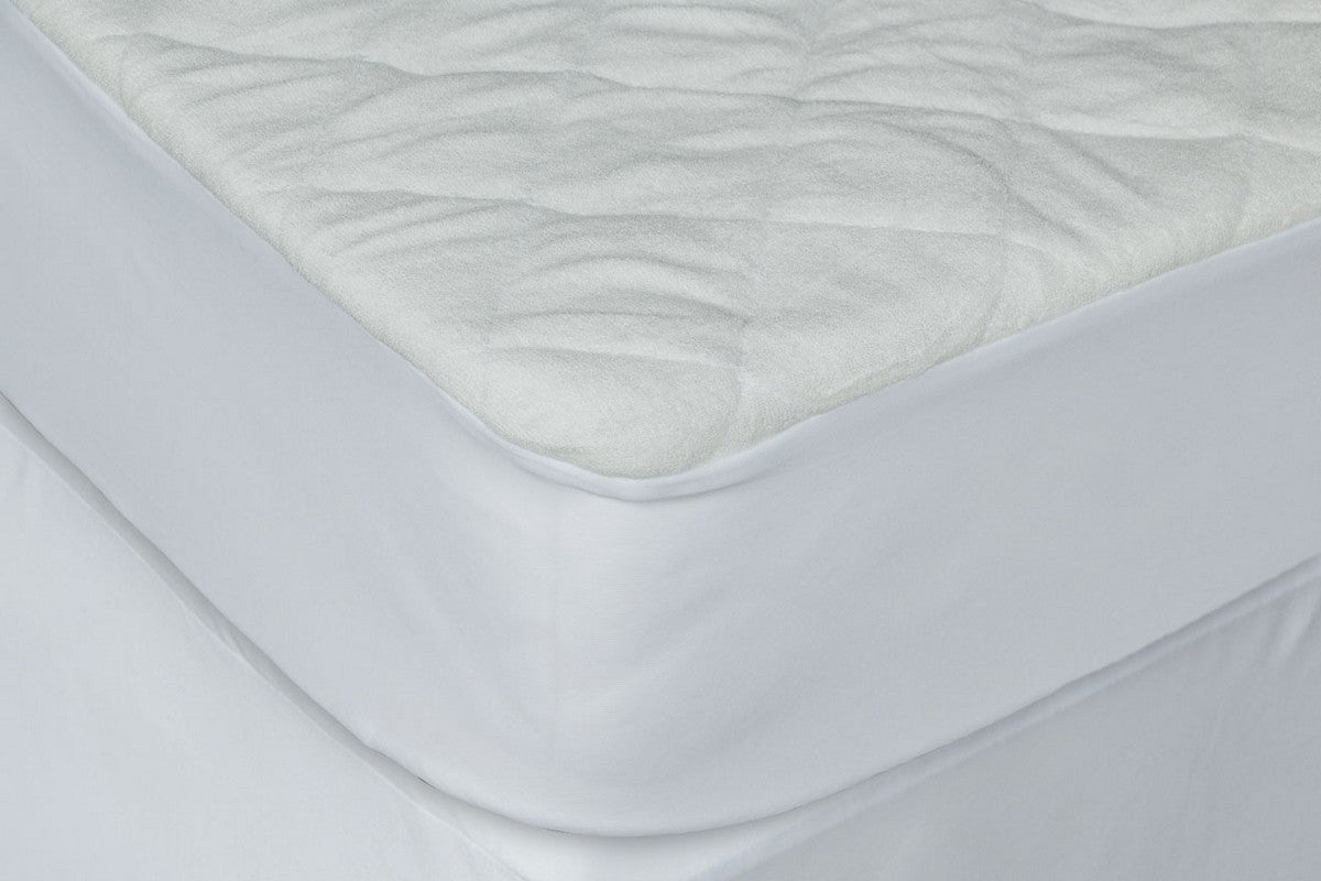 9" Waterproof Bamboo Terry Crib Mattress Pad Liner Mattress Cover Only - Tuesday Morning-Bed Sheets