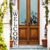 HELLO / WELCOME Reversible Porch Sign - 60"