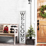 HELLO / WELCOME Reversible Porch Sign - 60"