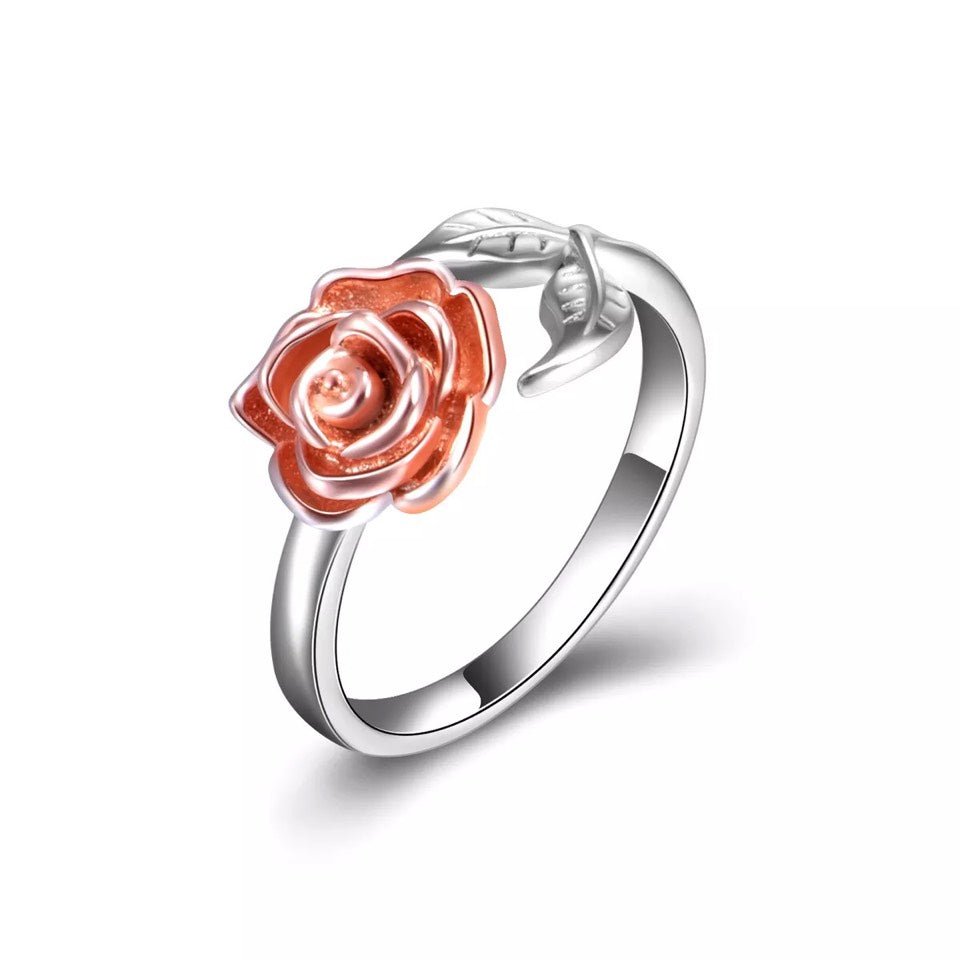 Adjustable-Rose-Flower-Ring-in-Rose-and-White-Gold-Rings