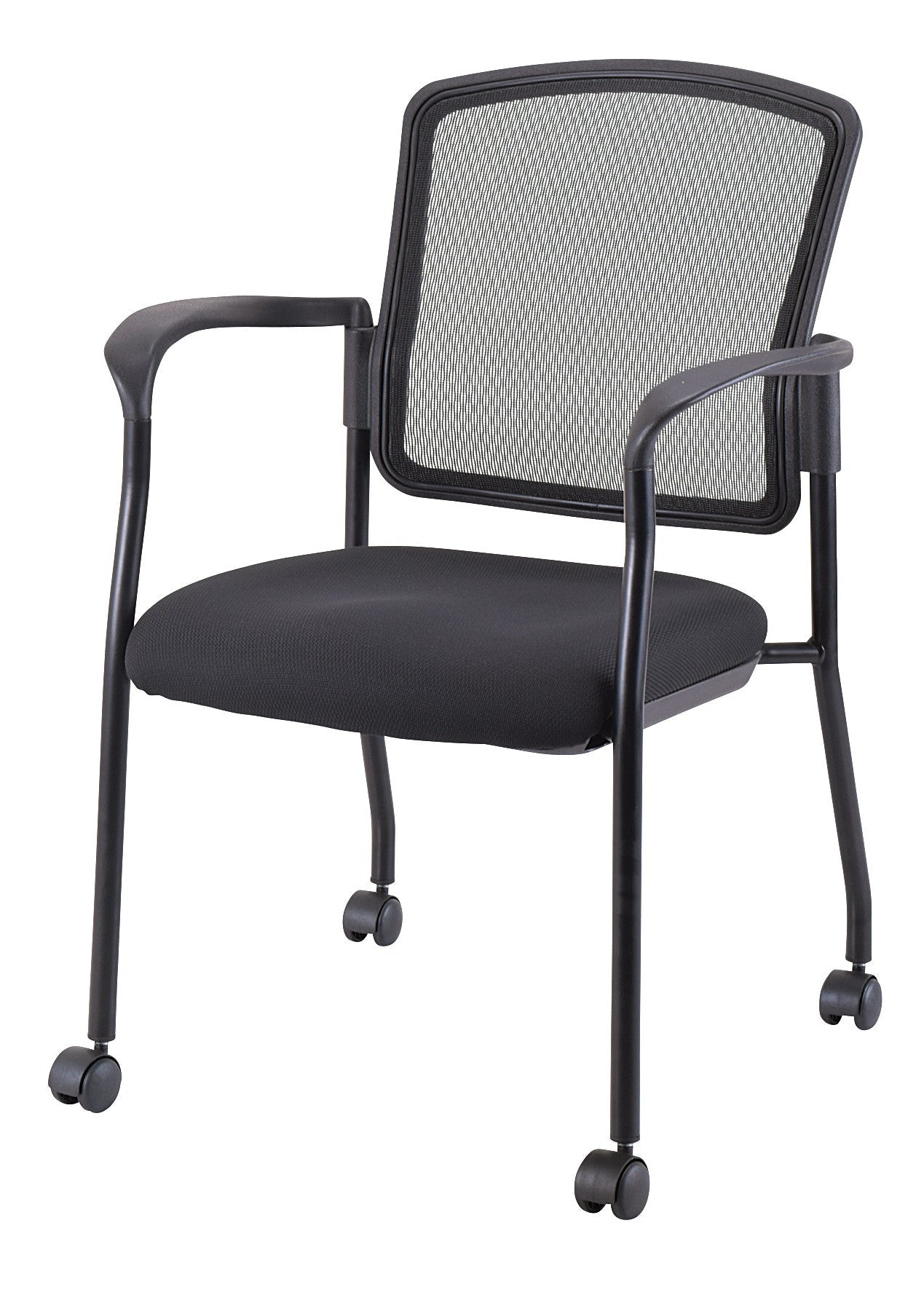 Black Mesh Rolling Office Chair - Tuesday Morning-Office Chairs