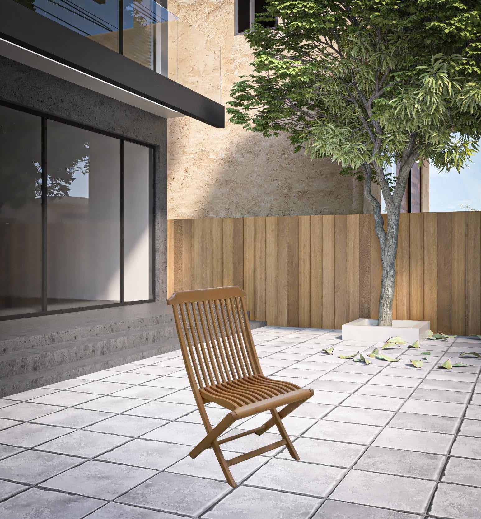 Brown Solid Wood Deck Chair - Tuesday Morning-Outdoor Chairs