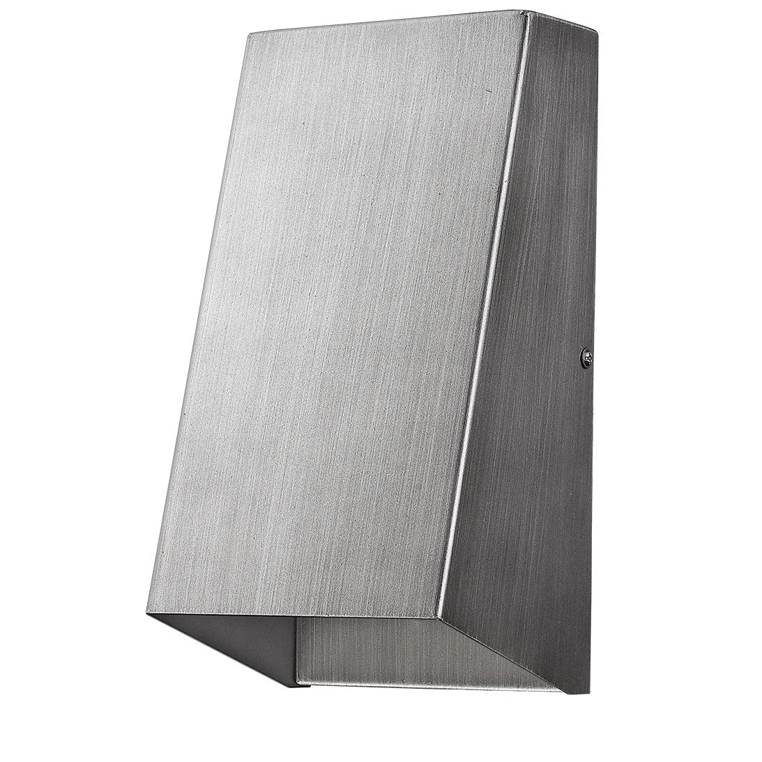 Brushed-Silver-Geometric-Wall-Sconce-Wall-Lighting