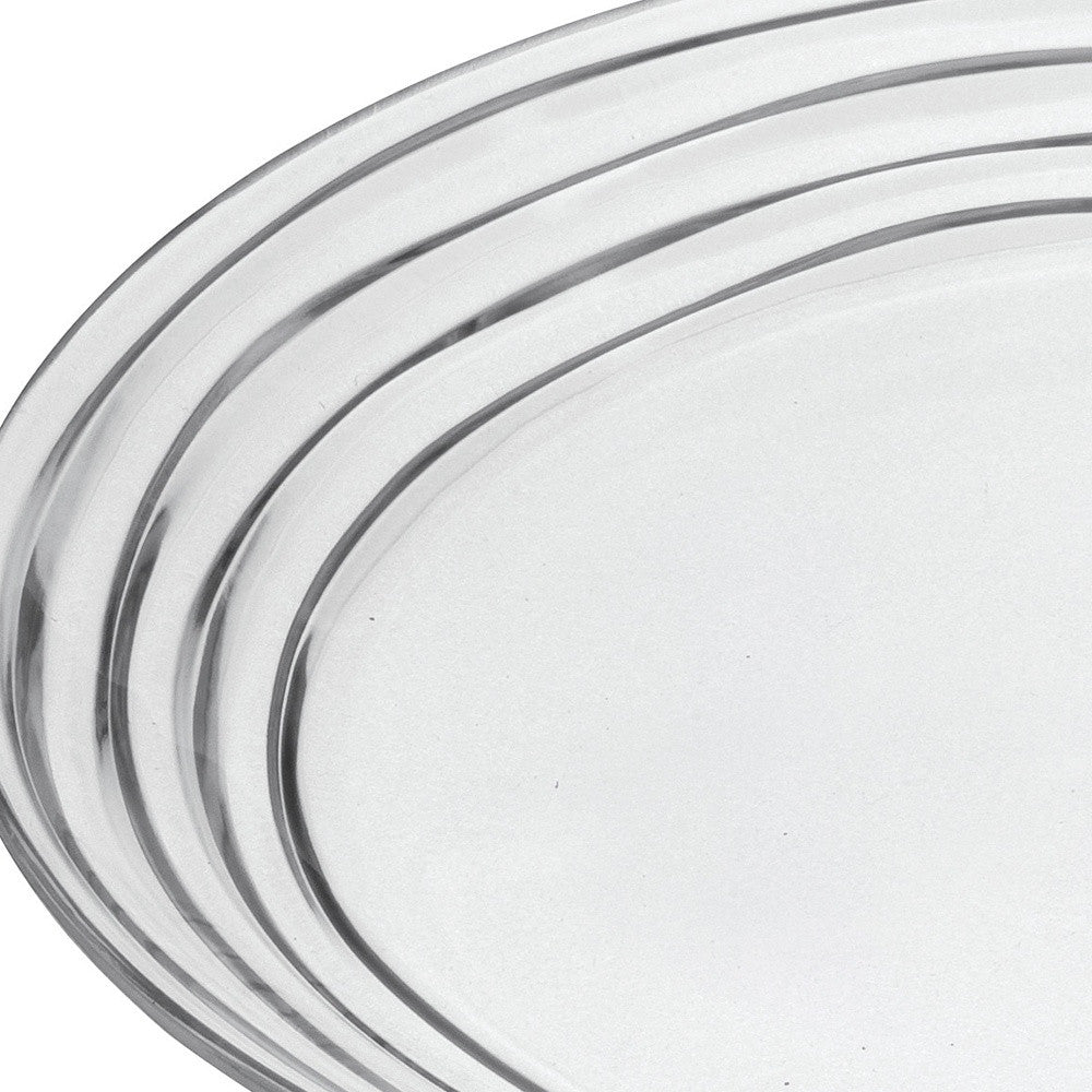 Clear Four Piece Round Swirl Acrylic Service For Four Dinner Plate Set - Tuesday Morning-Dinnerware