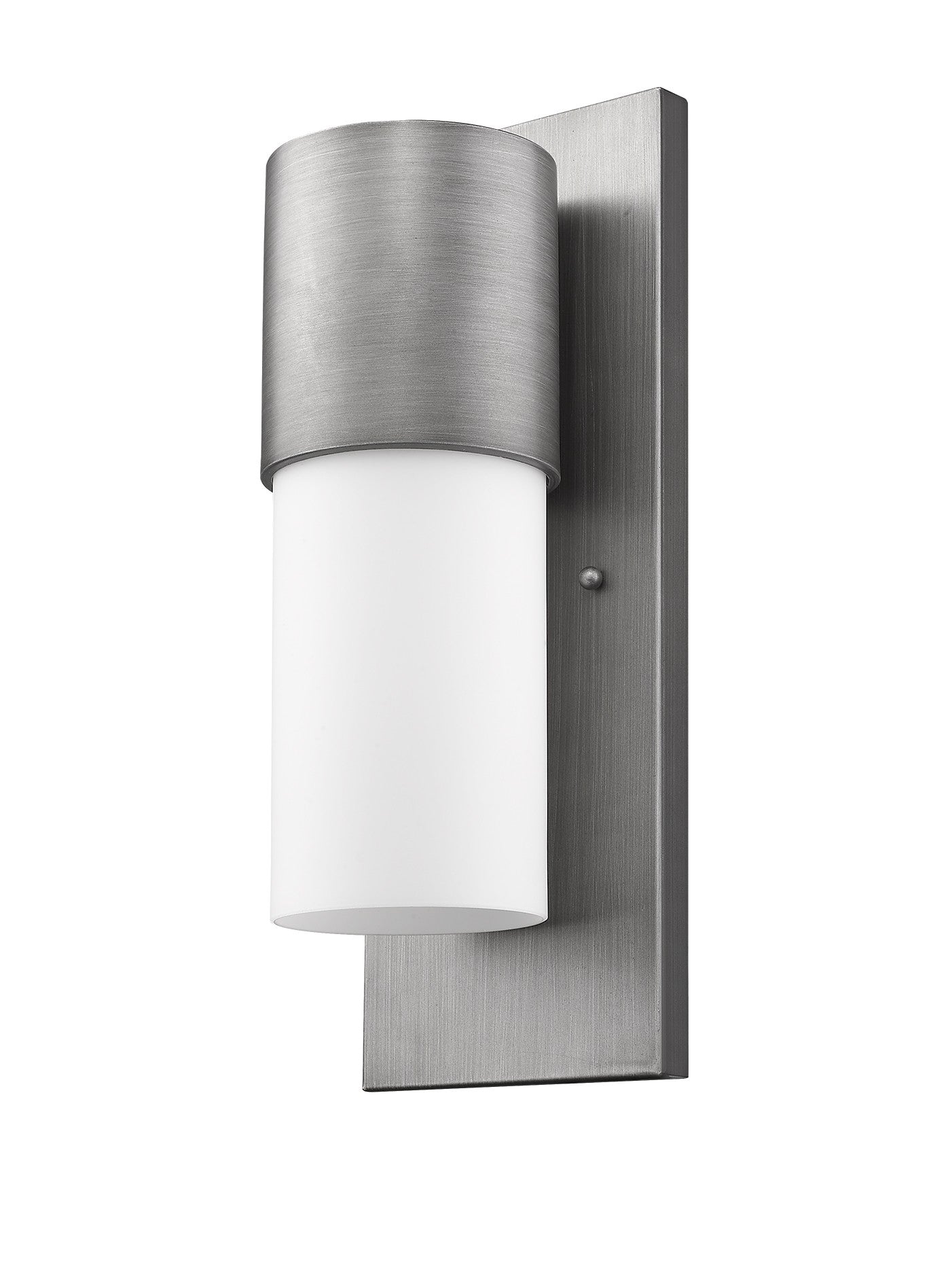 Contemporary-Brushed-Silver-and-White-Wall-Light-Wall-Lighting