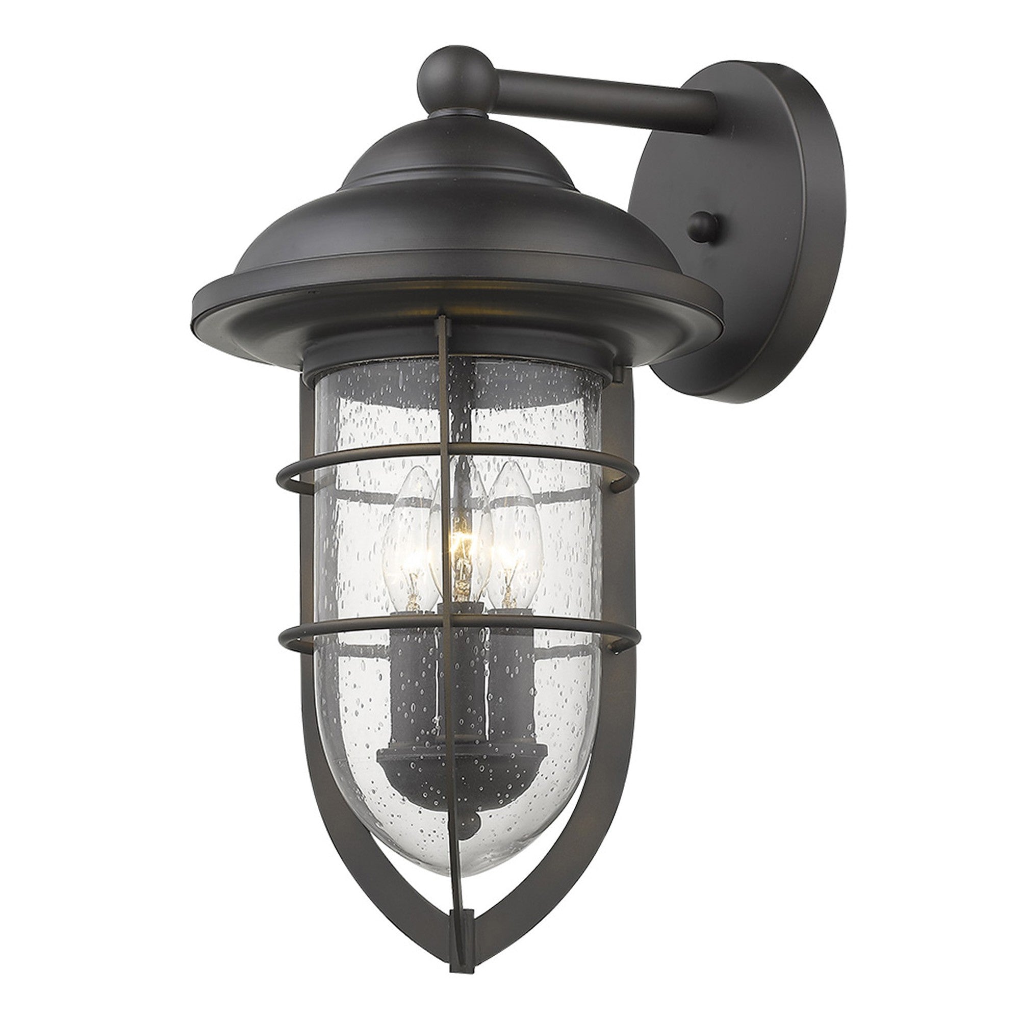 Dylan 3-Light Oil-Rubbed Bronze Wall Light - Tuesday Morning-Wall Lighting