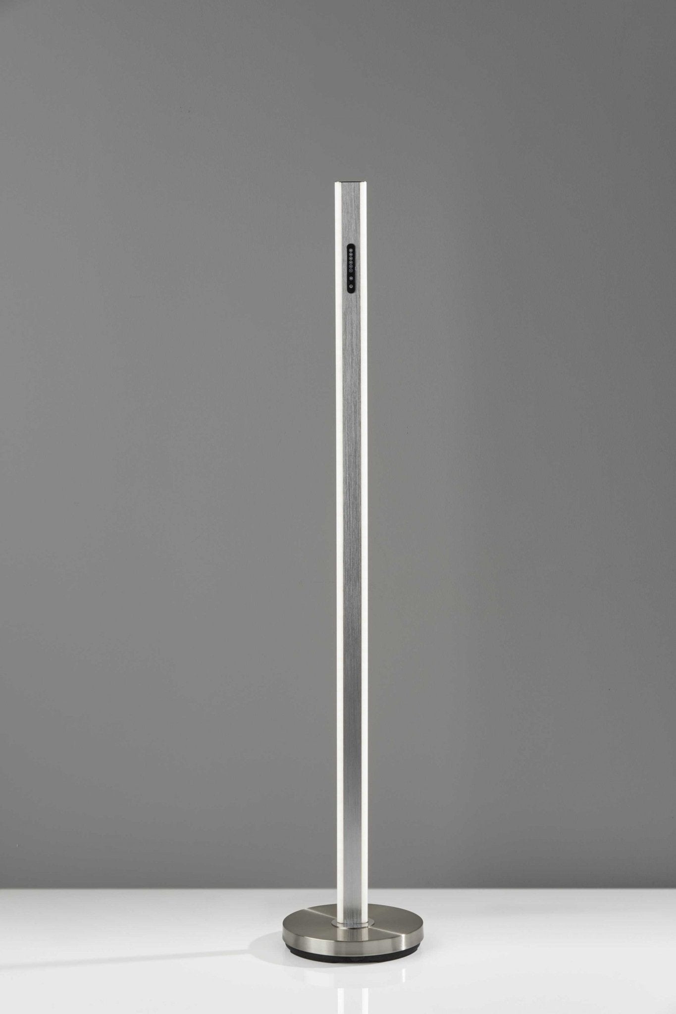 Five Color Glow Stick Floor Lamp In Brushed Steel - Tuesday Morning-Wall Lighting