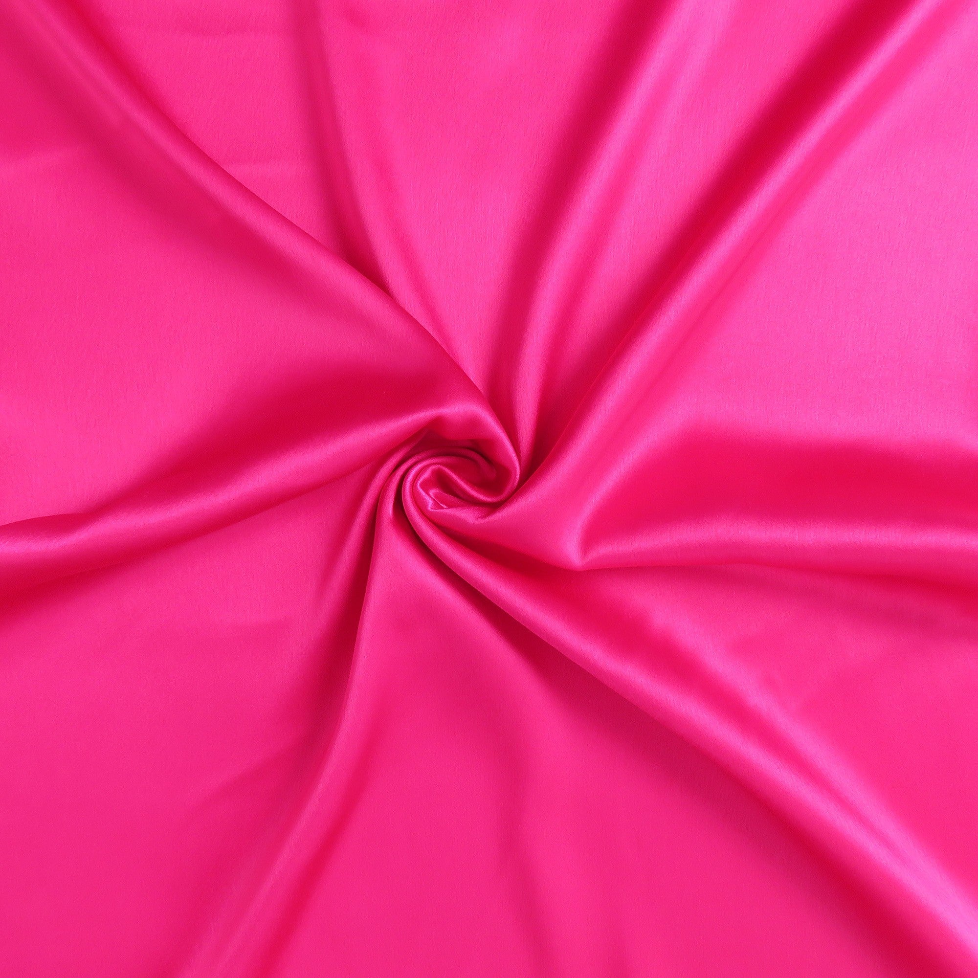 Fuchsia Dreamy Set Of 2 Silky Satin Standard Pillowcases - Tuesday Morning-Bed Sheets