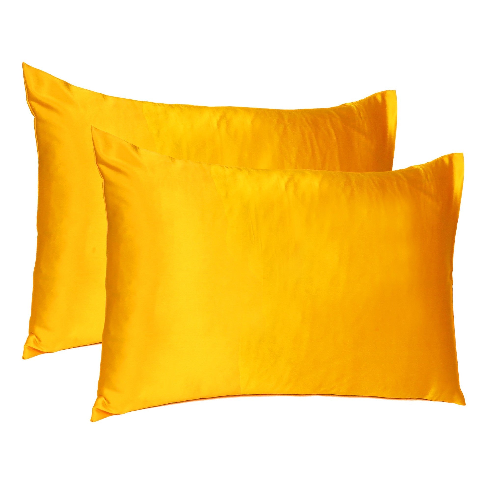 Goldenrod-Dreamy-Set-Of-2-Silky-Satin-Standard-Pillowcases-Pillowcases