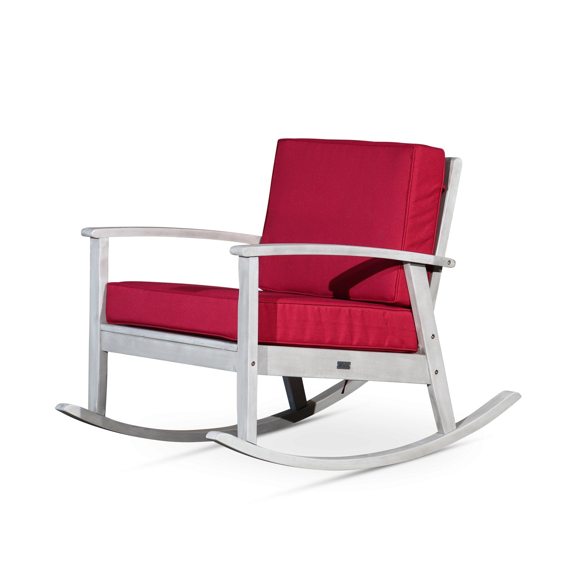 Outdoor-Rocking-Chair-with-Cushions,-Silver-Gray-Finish,-Burgundy-Cushions-Outdoor-Chairs