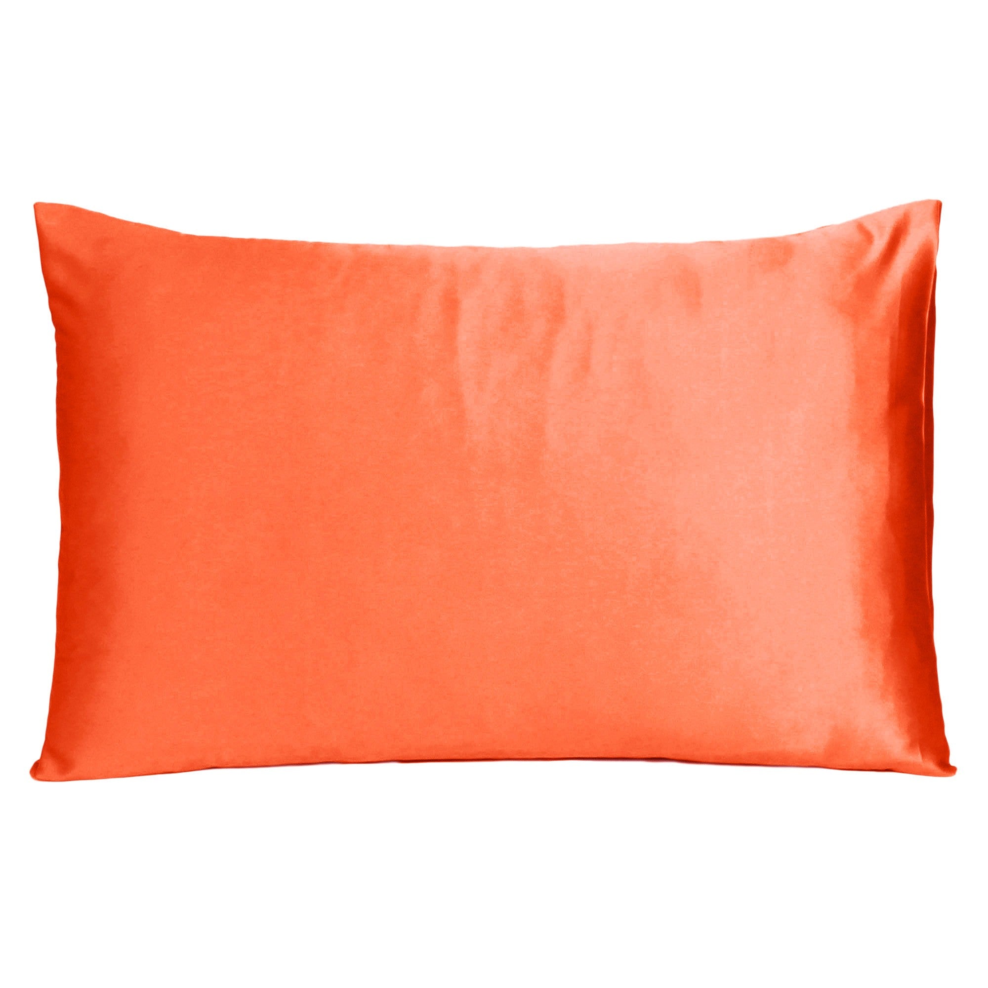 Poppy Dreamy Set Of 2 Silky Satin King Pillowcases - Tuesday Morning-Bed Sheets