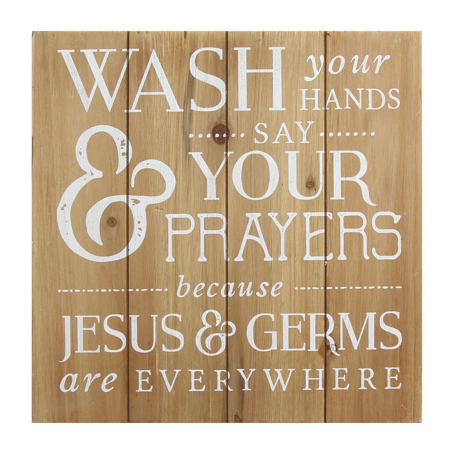 Rustic-Wash-Your-Hands-Say-Your-Prayers-Wall-Art-Wall-Art