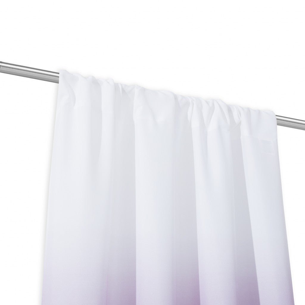 Set of Two 84" Purple Ombre Window Curtain Panels - Tuesday Morning-Curtains and Drapes