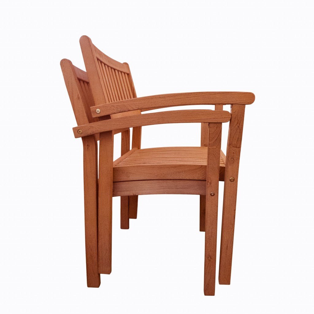 Set-Of-Two-Brown-Stacking-Armchairs-Outdoor-Chairs