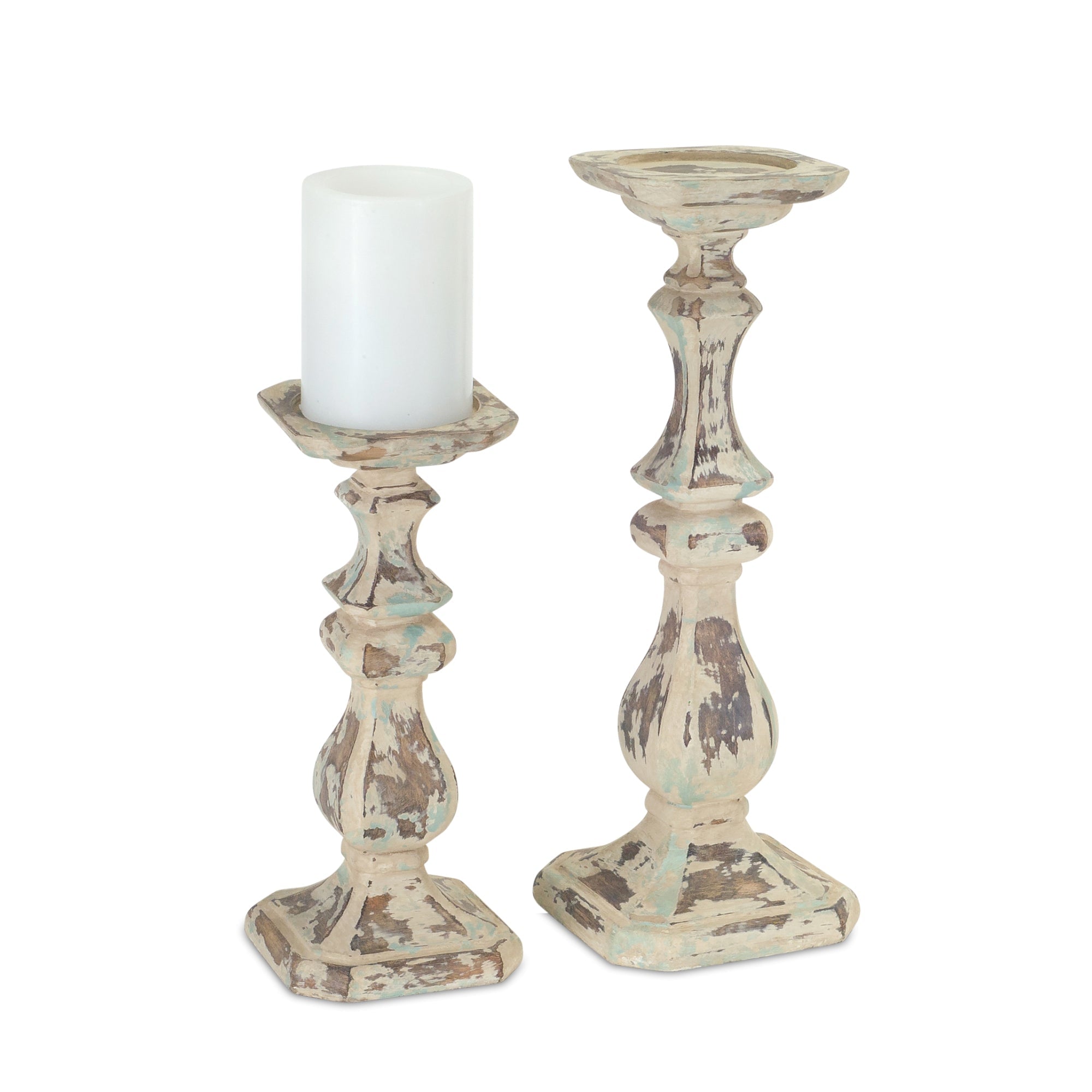 Set-Of-Two-White-Flameless-Tabletop-Candle-Holders