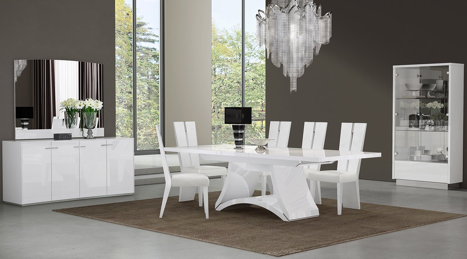 Seven-Piece-White-Dining-Set-with-Six-Chairs-Dining-Sets