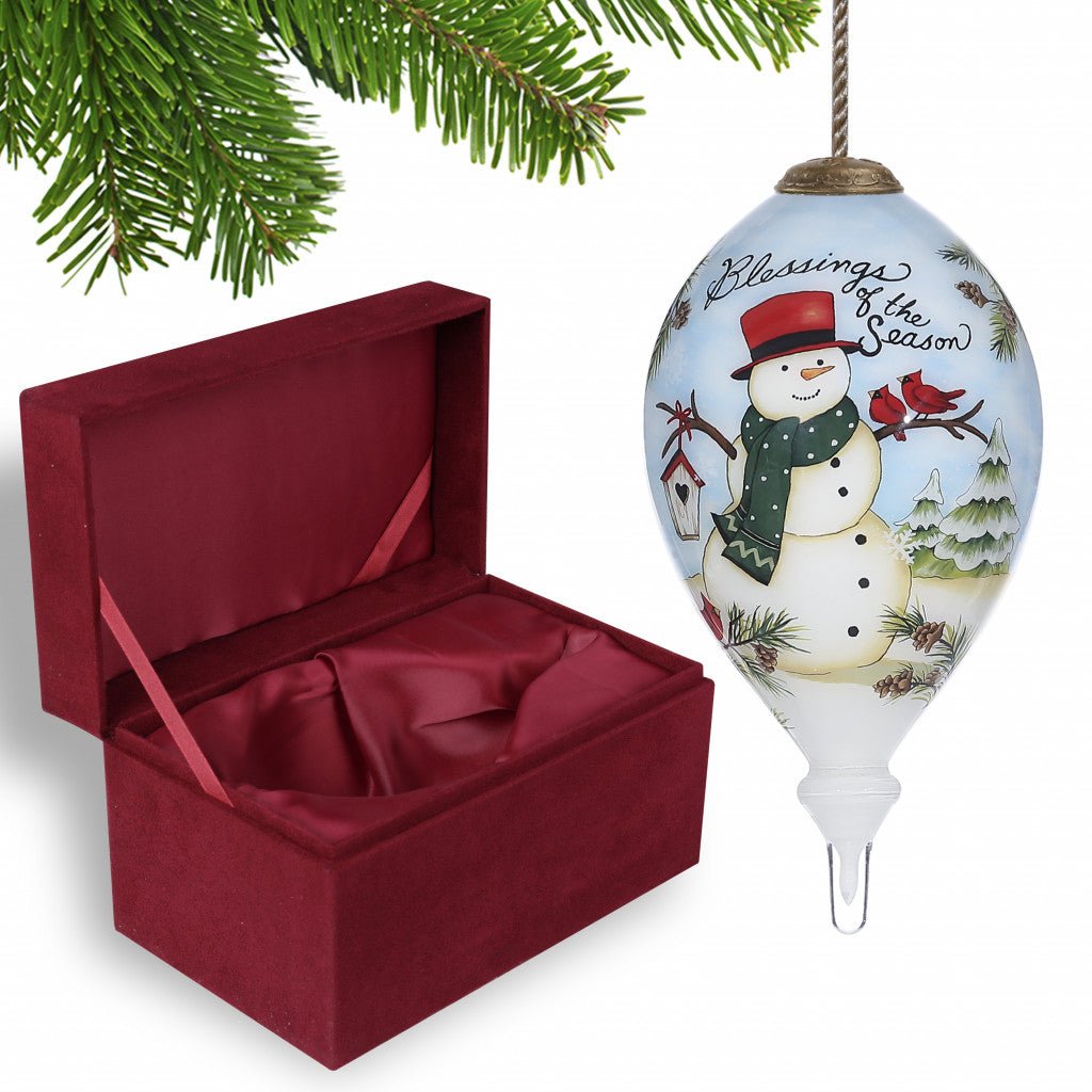 Snowman-Blessings-of-the-Season-Hand-Painted-Mouth-Blown-Glass-Ornament-Christmas-Ornaments
