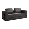 Convertible Sleeper Sofa Bed With Cylindrical Pillow