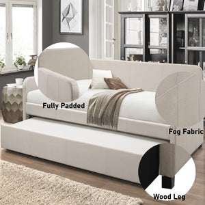 Jagger - Twin Daybed With Trundle - Fog