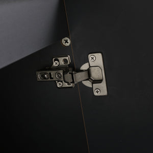 Contemporary Freestanding Bathroom Vanity With Adjustable Shelves