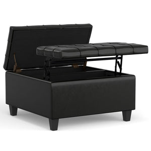Harrison - Upholstered Coffee Table Storage Ottoman
