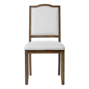 Farmhouse Dining Chairs Set of 4, Upholstered High Back