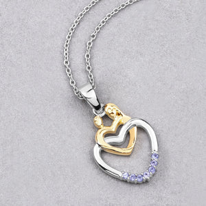 0.14 Carat Genuine Tanzanite .925 Sterling Silver Pendant