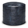 Connor - Handcrafted Round Pouf