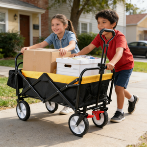 Folding Wagon Collapsible Outdoor Utility Wagon