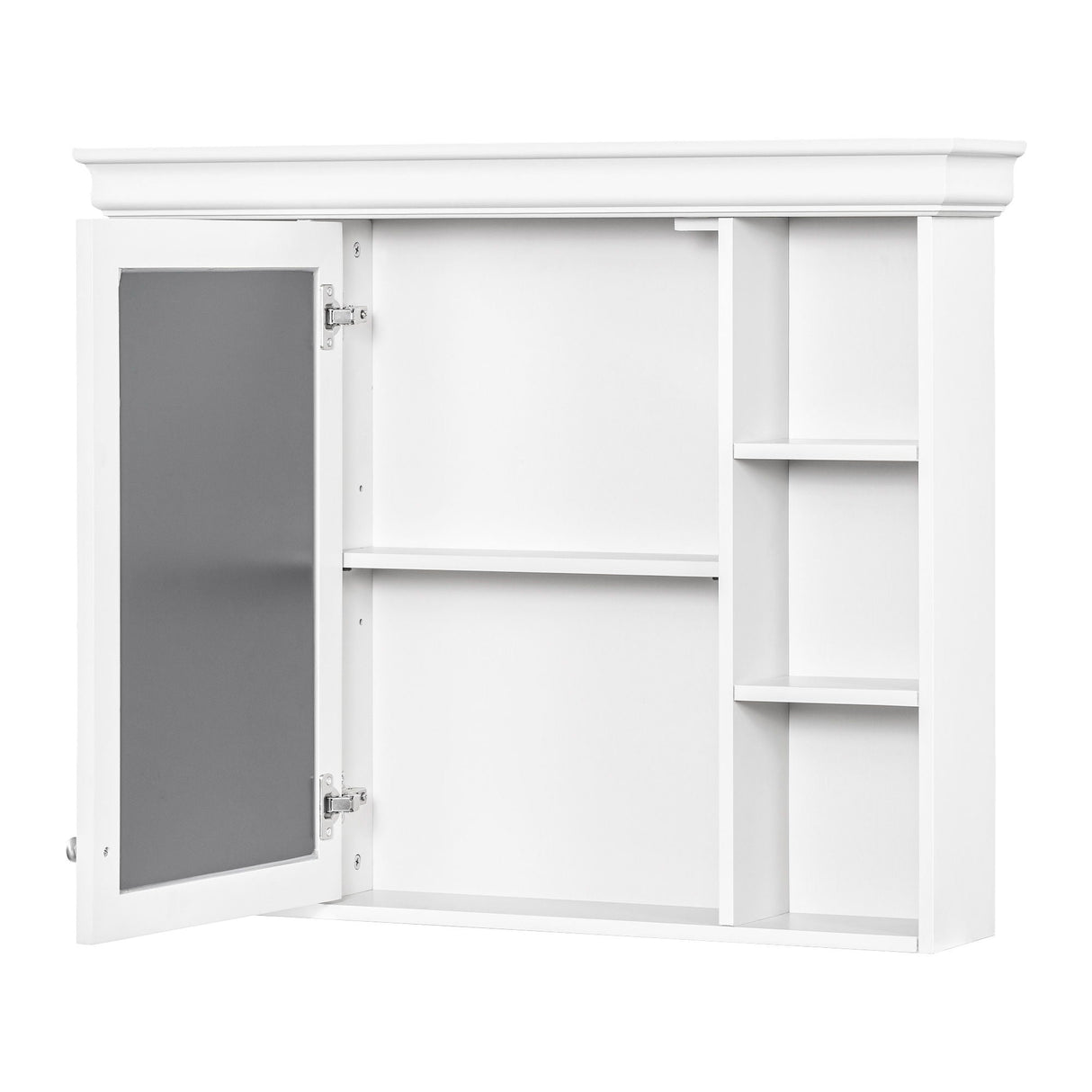 Wall Mounted Bathroom Storage Cabinet With Mirror Door