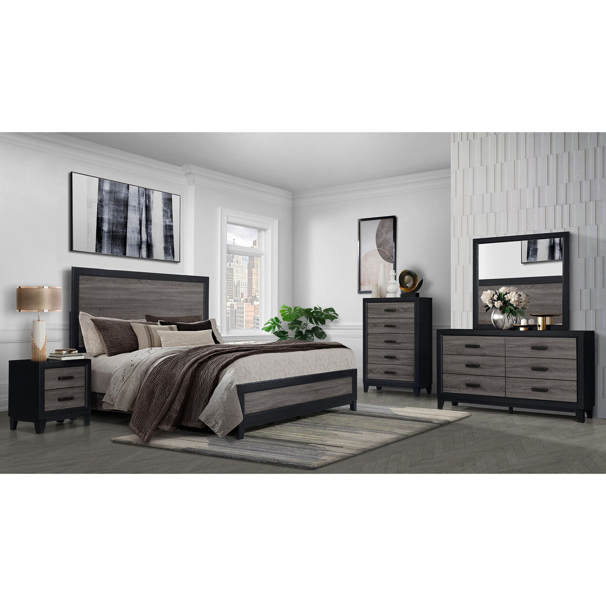 Soluto - Chest - Gray / Black