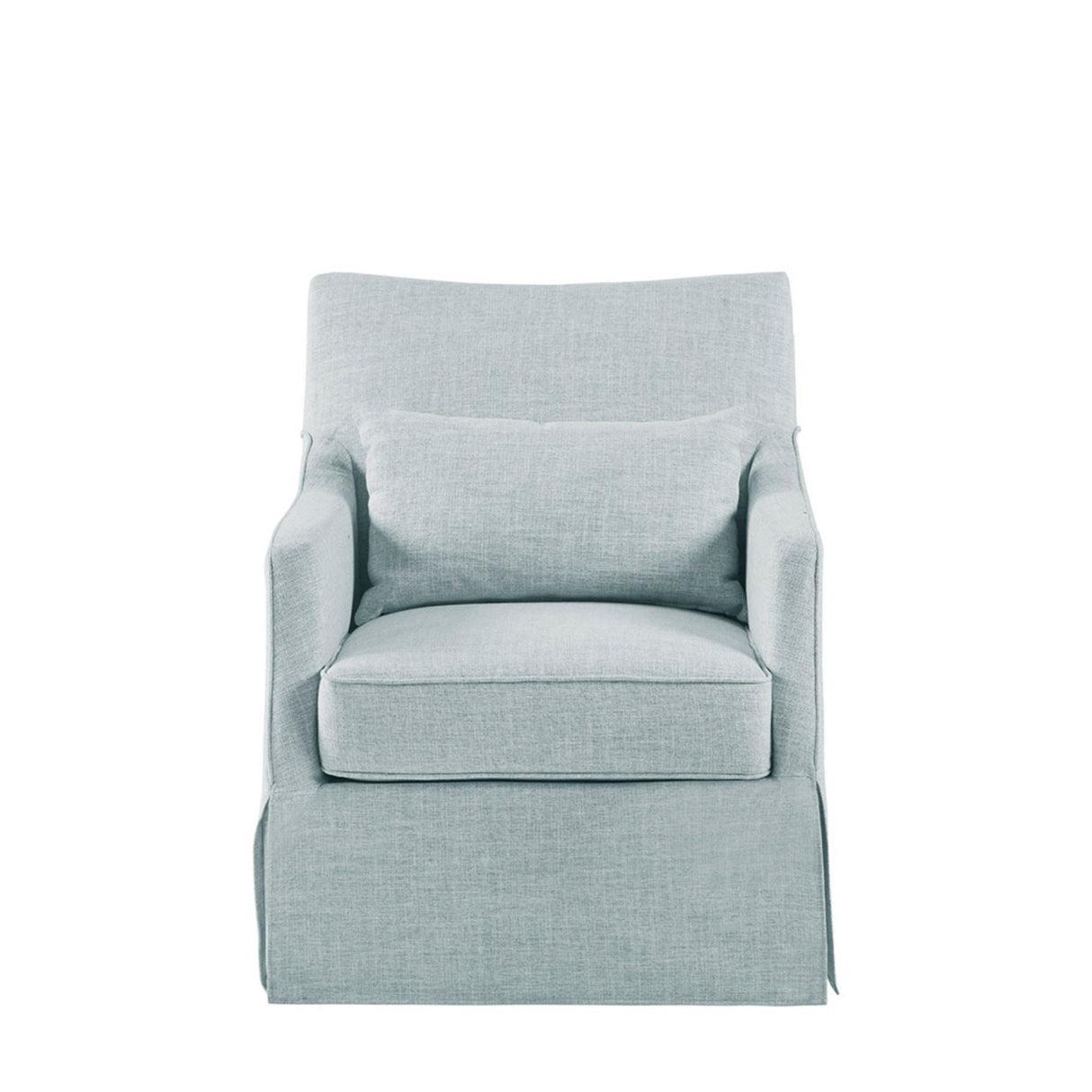 Traditional Design London Skirted Swivel Chair
