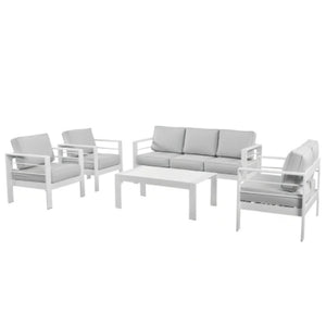 Outdoor Patio Set With All-Weather Thick Cushions