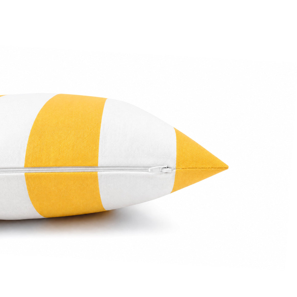 4 Pack Outdoor Pillow Covers - Yellow/White