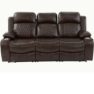 Power Motion Living Room Set With USB Port, Adjustable Headrest, Cup Holder
