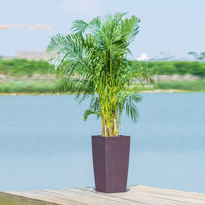 30 in Tall Large Flower Pot Planter with Self-Watering Drainage Holes