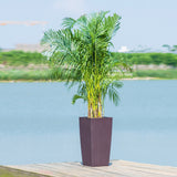 30 in Tall Large Flower Pot Planter with Self-Watering Drainage Holes