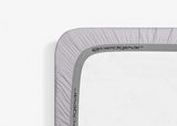 BedGear Hyper-Linen Crib Sheet, Light Grey
