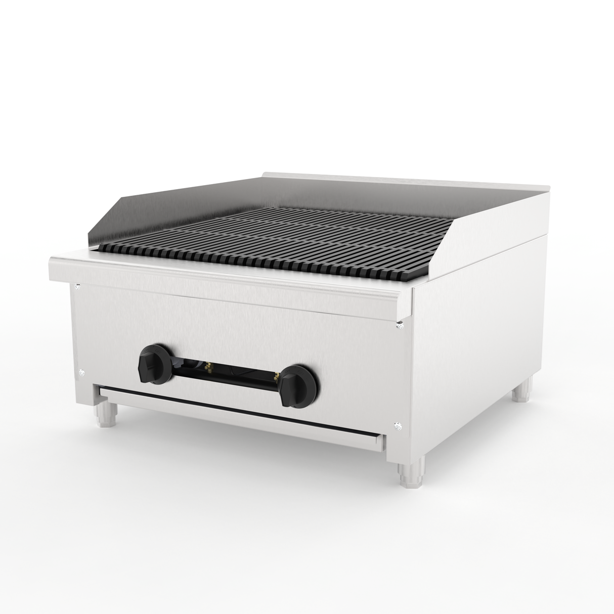 24 Inch Commercial Gas Lava Rock Charbroiler