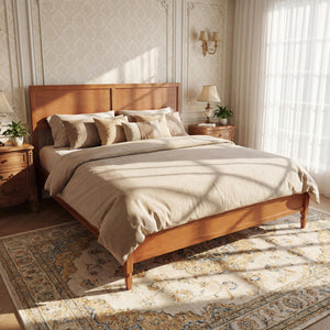 King Size Wood Platform Bed Frame