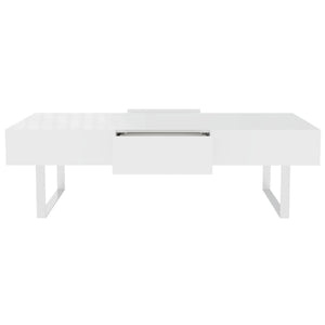 Rectangular Coffee Table With Hidden Storage