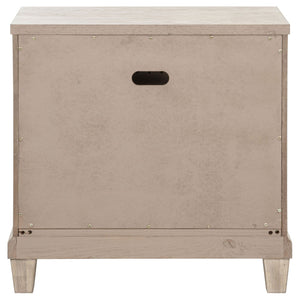 Pembroke 2-drawer Nightstand Bedside Table Washed Oak