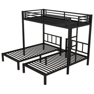 Metal Triple Bunk Bed for Kids