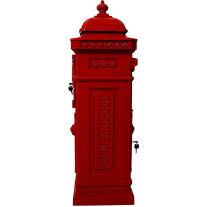 Mailboxs Residential Large-Capacity Letter Box, Rainproof Postbox Statue