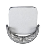 Outdoor 30.25' Bar Height Metal Frame Counter Stools with Scallop-shaped Backrest & Water-resistant CushionsSet of 2Matte Black