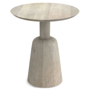 Finchley - Side Table - White Washed