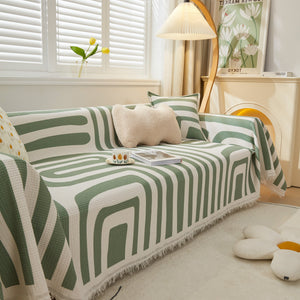 Furniture Covers for Pets, Waffle Lattice Fabric Sofa Throw, Couch Cover Blanket Throw