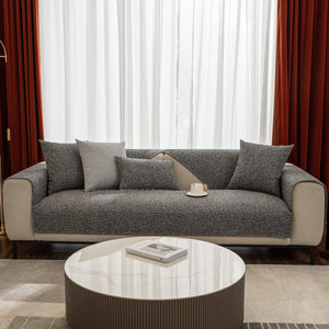 Washable Polyester Sofa Towel, Non-Slip Sofa Seat Covers, and Couch Protectors - Furniture Covers for Pets